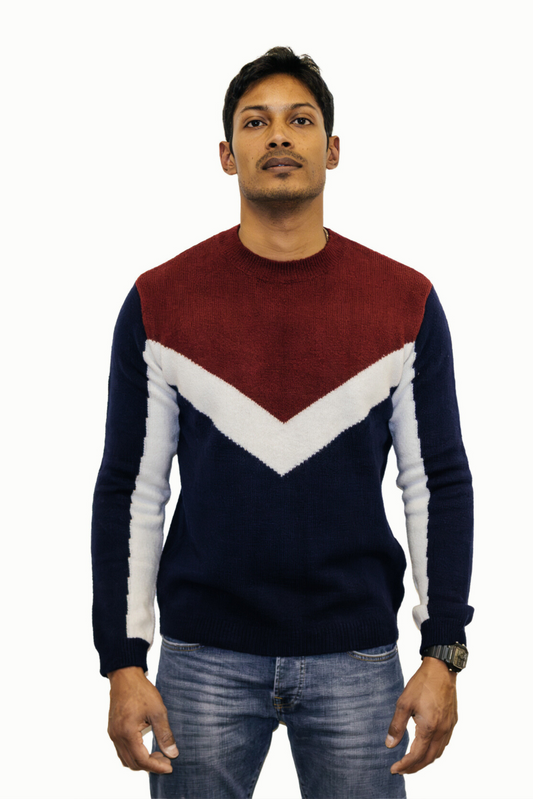 Chevron Knit Sweater